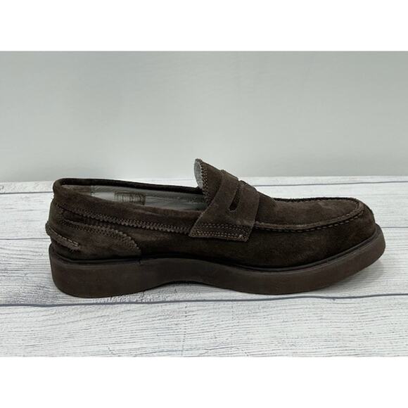 Baldinini Brown Suede Loafers - Picture 2 of 12